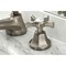 Kingston Brass KS4468NX Widespread Bathroom Faucet with Brass Pop-Up, Brushed Nickel KS4468NX - alternate 3